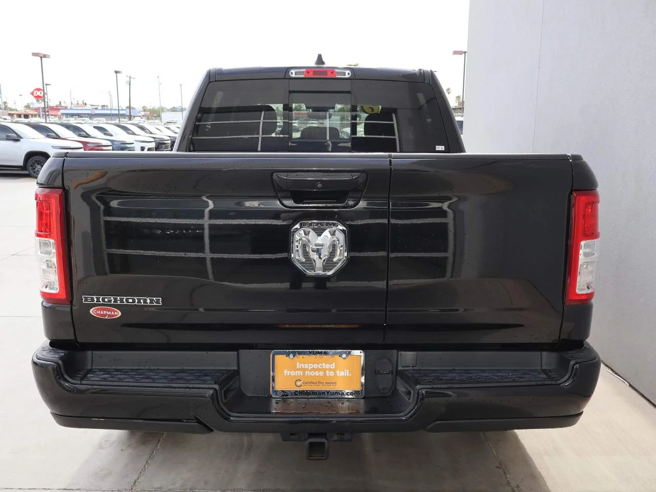 Used 2020 Diamond Black Crystal Pearl Coat Ram Big Horn Crew Cab image 4