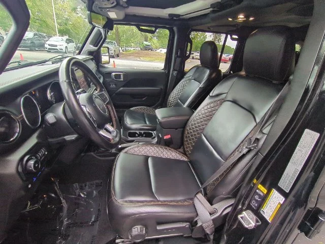 Used 2022 Black Jeep Unlimited Sahara 4xe image 14