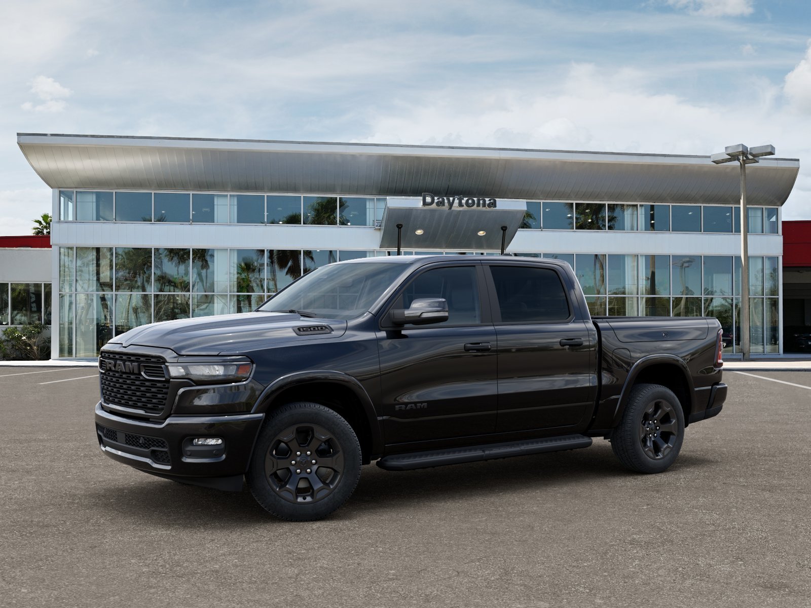 New 2026 Diamond Black Crystal Pearlcoat RAM Big Horn image 28