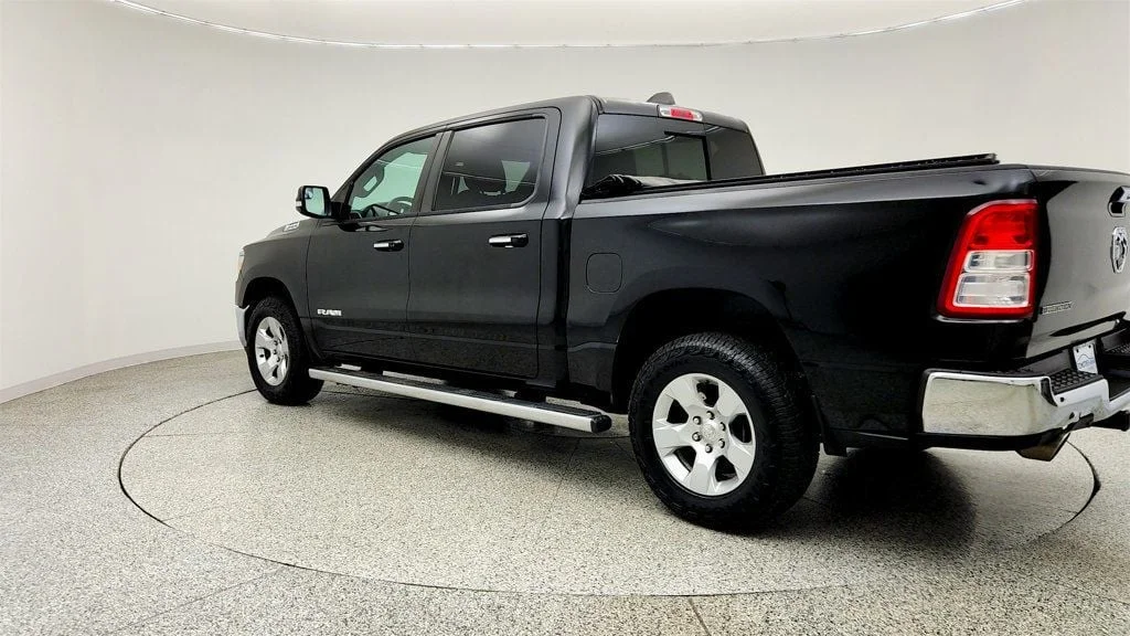 Used 2019 Diamond Black Crystal Pearlcoat Ram Big Horn 4x4 Crew Cab 5