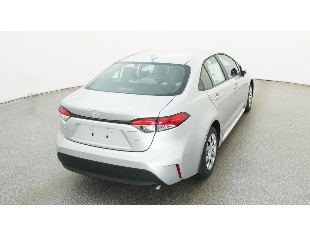 New 2026 Classic Silver Metallic Toyota LE image 10