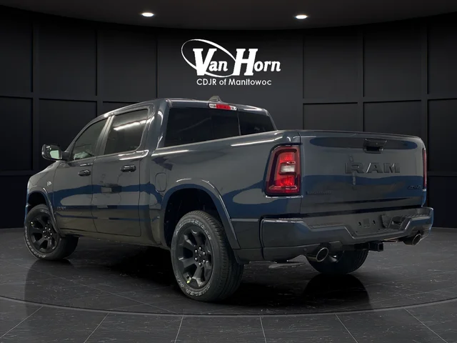 New 2026 Forged Blue Metallic Exterior Paint RAM Big Horn/Lone Star image 5