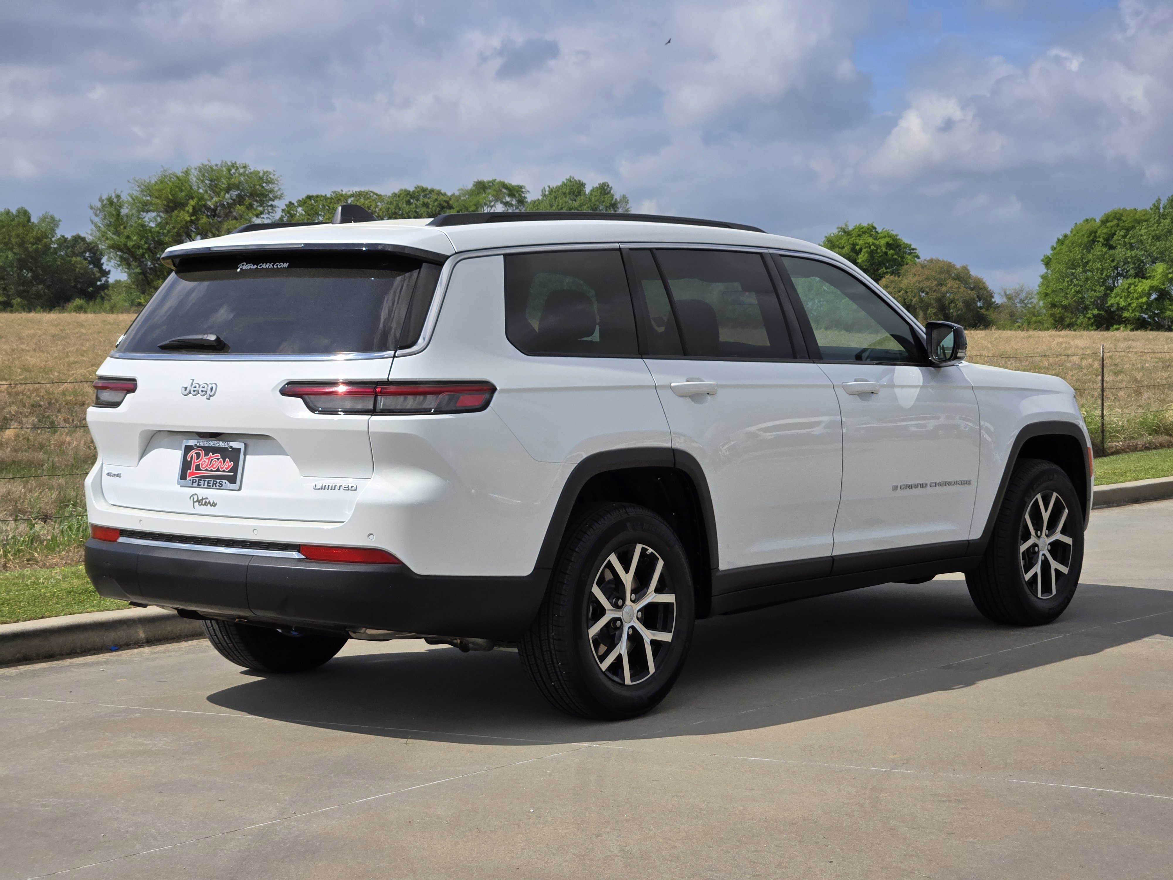 New 2025 Bright White Clearcoat Jeep Limited image 3