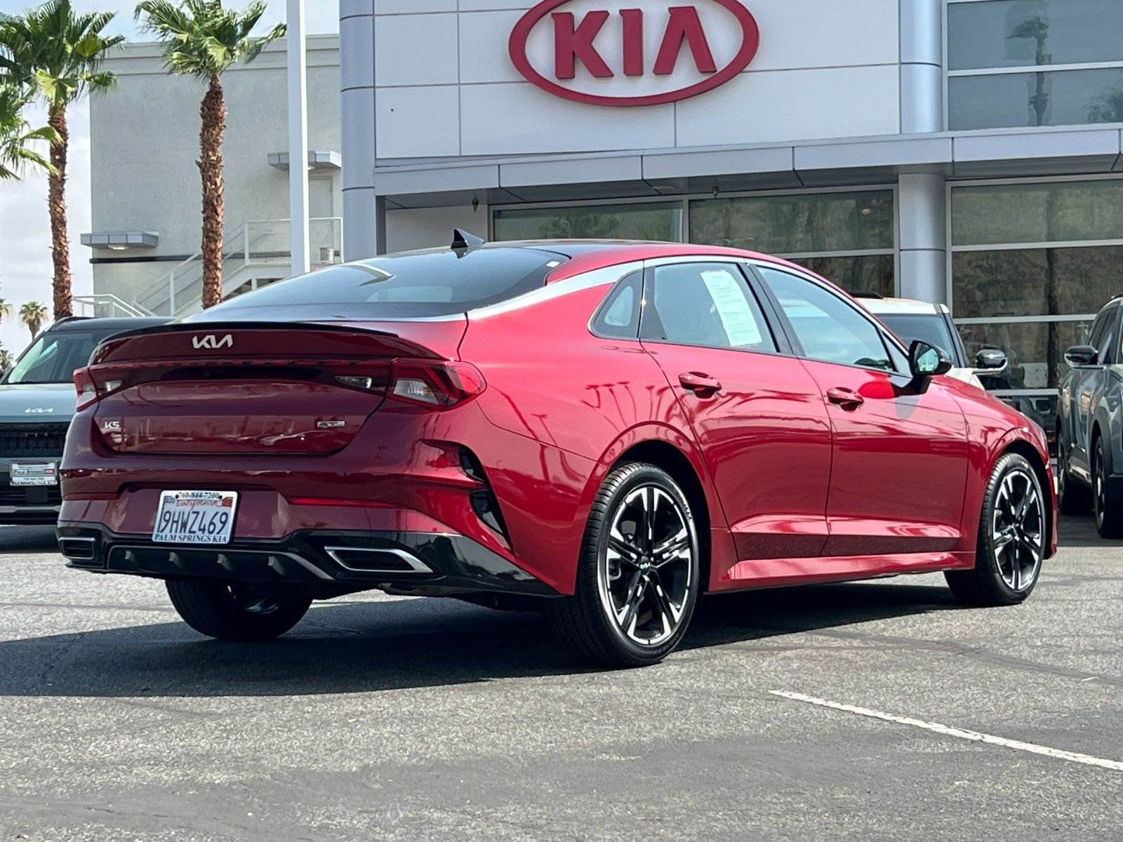 Certified Used 2024 Red Kia GT-Line image 3