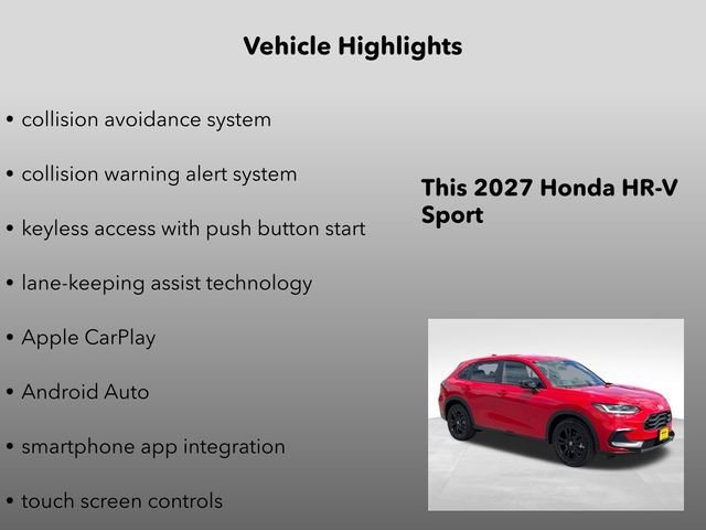 New 2027 Milano Red Honda Sport image 10