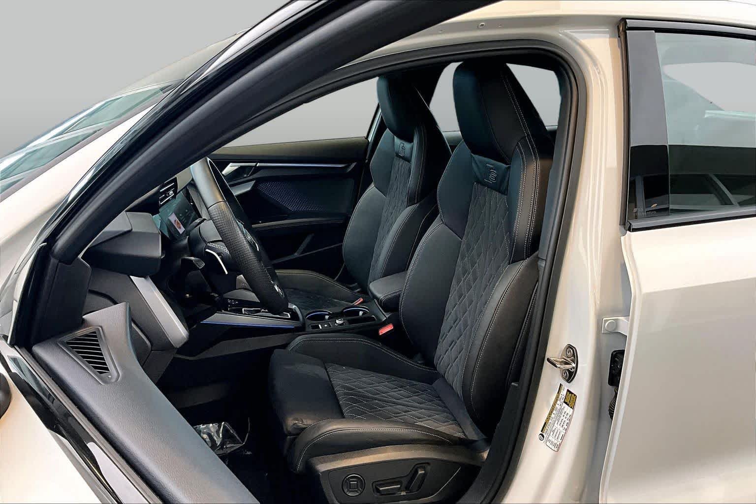 Used 2025 Glacier White Metallic Audi Premium Plus image 7