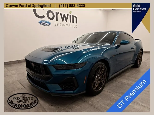 Certified Used 2026 Adriatic Blue Metallic Ford GT Premium image 1