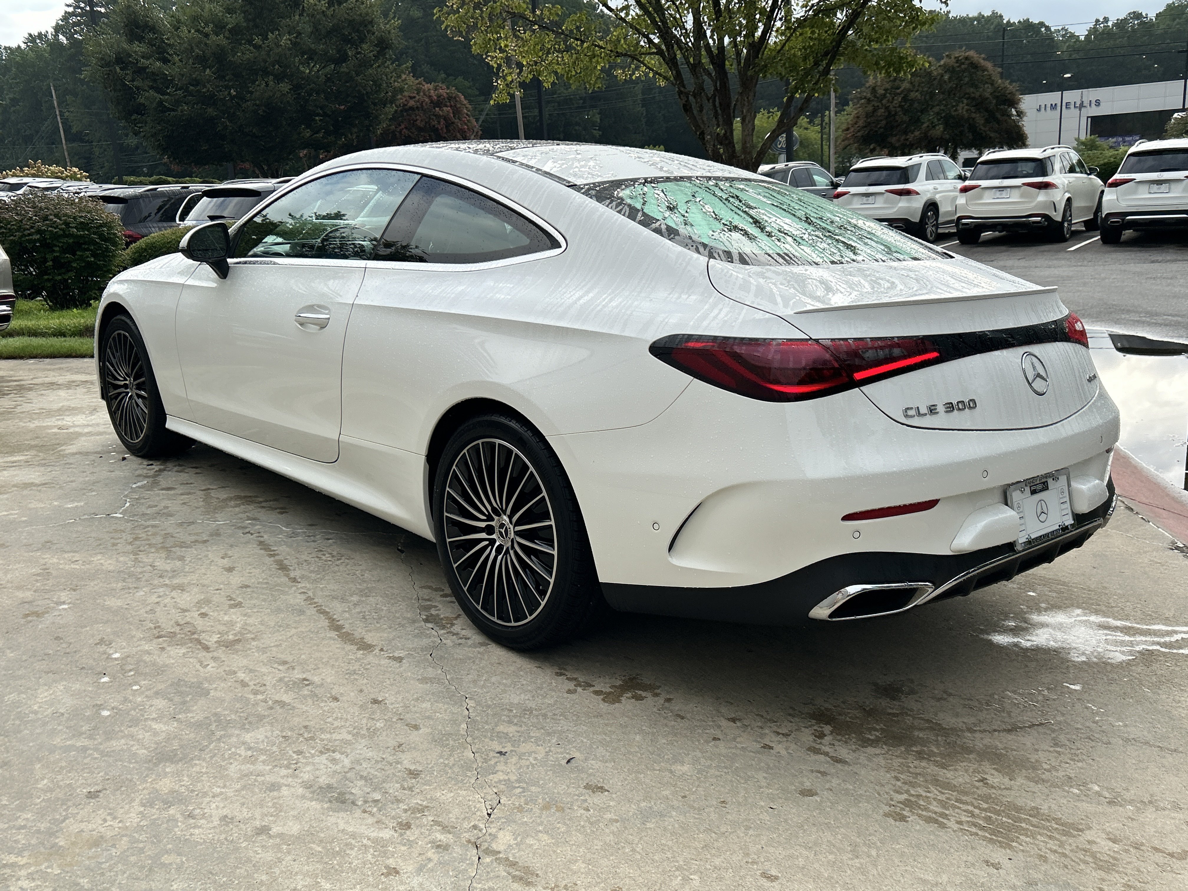 Certified Used 2025 Polar White Mercedes-Benz CLE 300 4MATIC® Coupe image 13