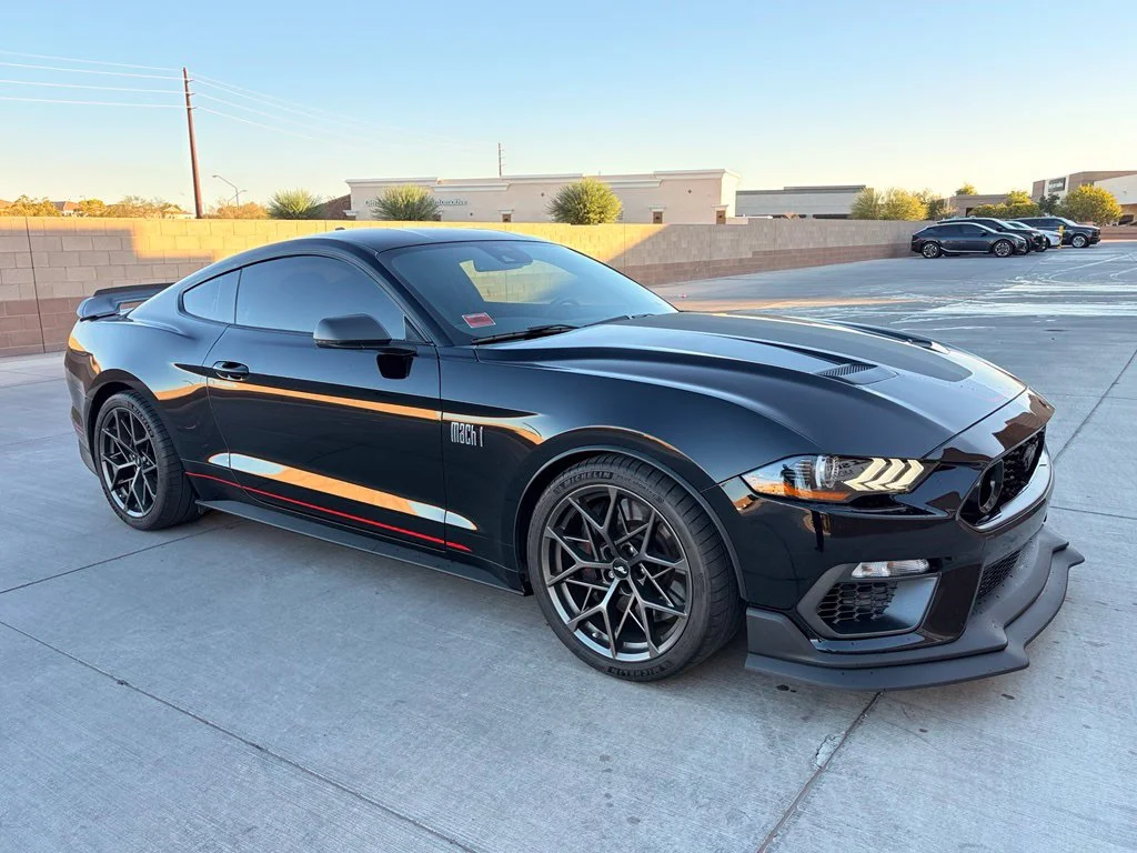 Used 2021 Black Ford Mach 1 image 4