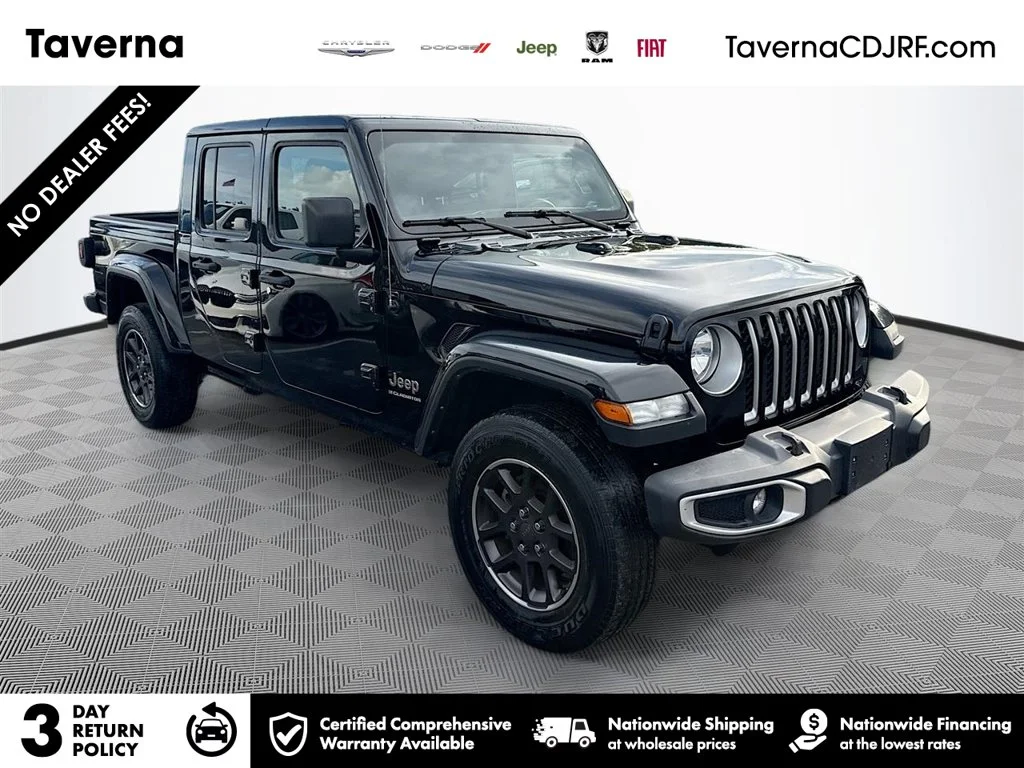 Used 2023 Black Jeep Overland image 1