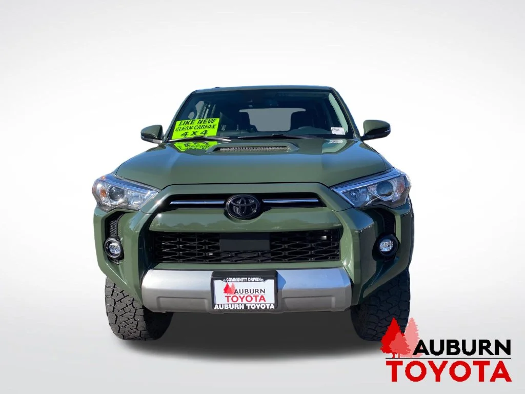 Used 2022 Army Green Toyota TRD Off-Road Premium image 2