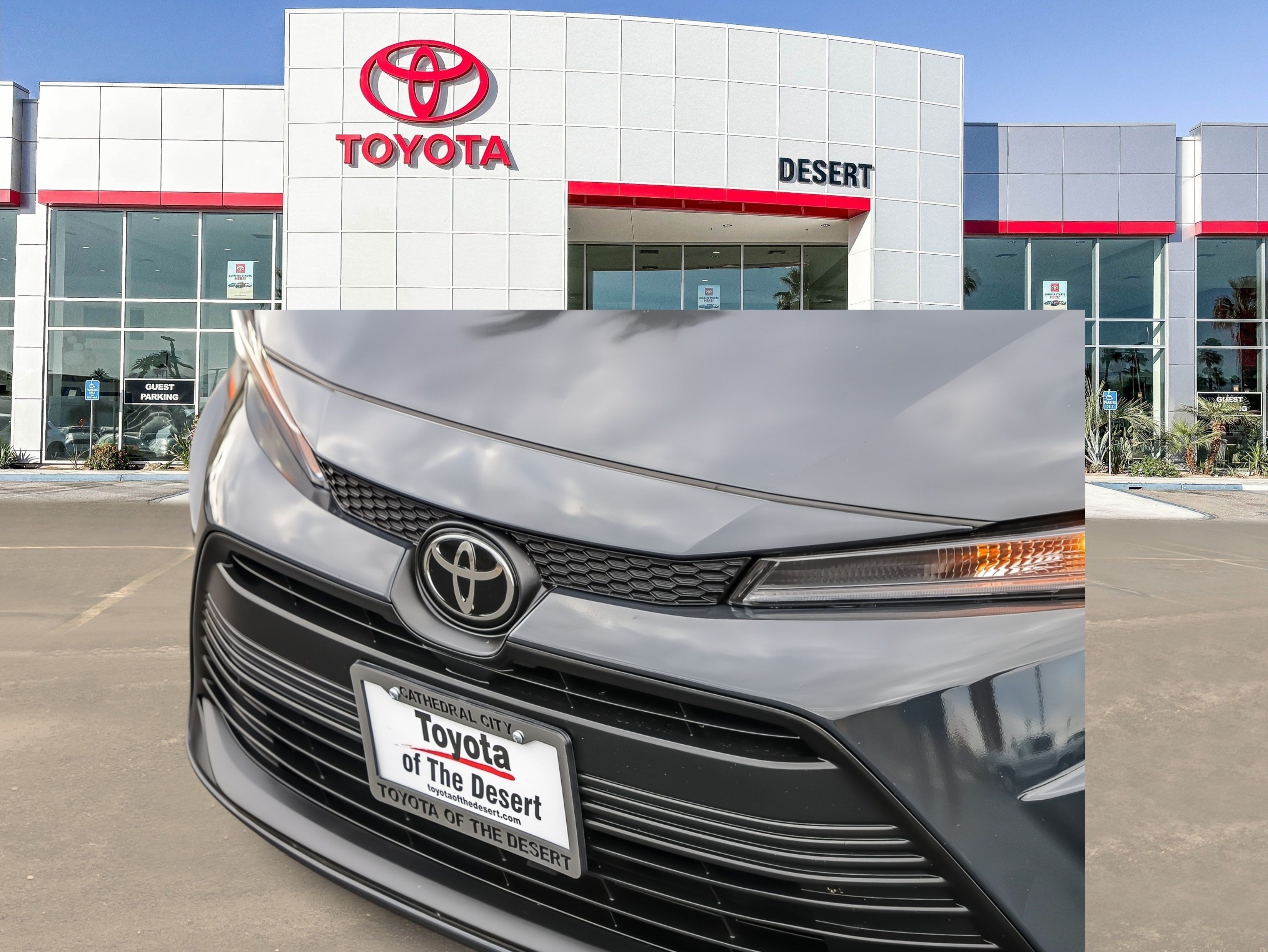 Used 2024 Underground/Midnight Black Metallic Toyota LE image 5