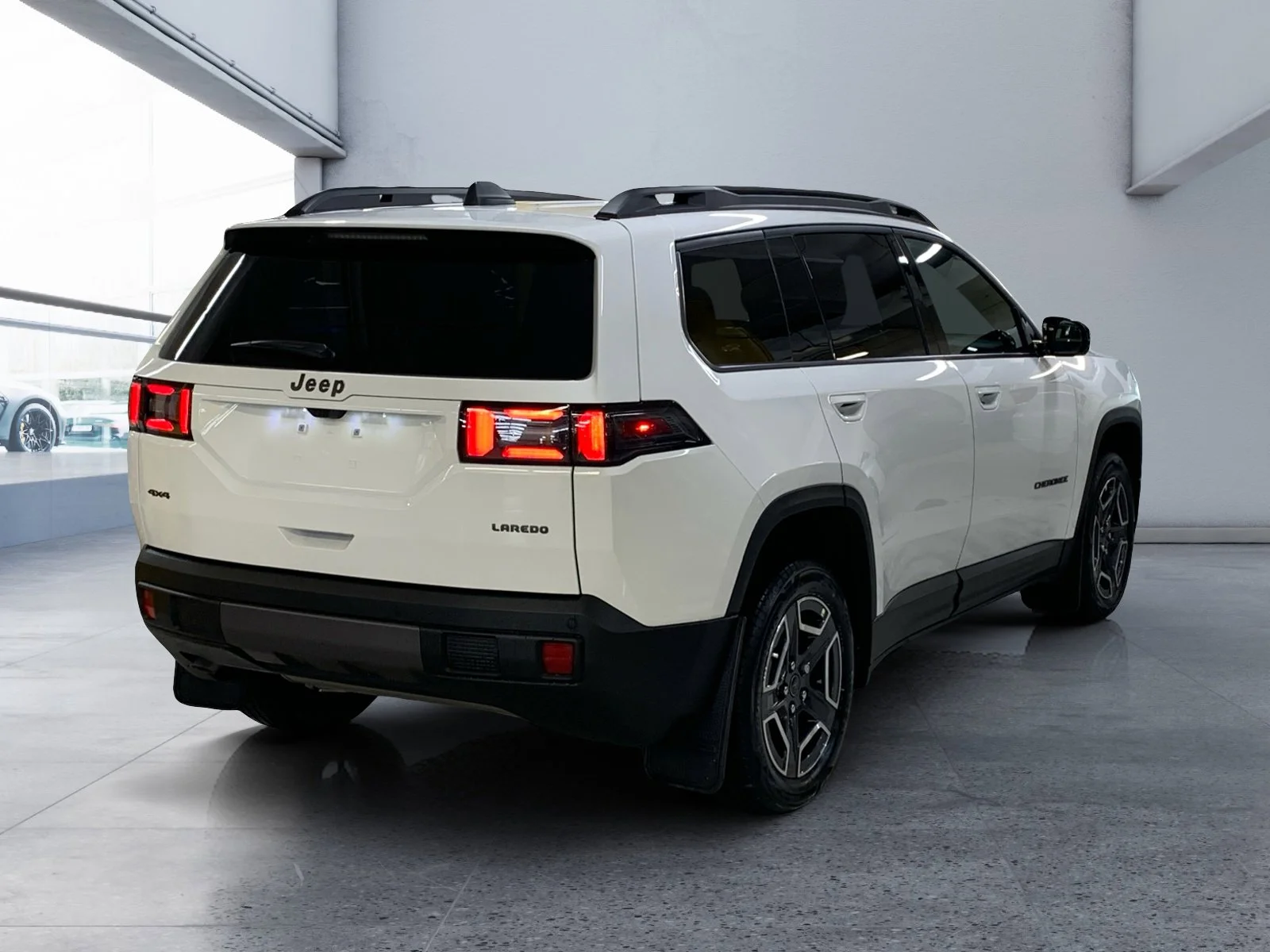 New 2026 Bright White Jeep Laredo image 5