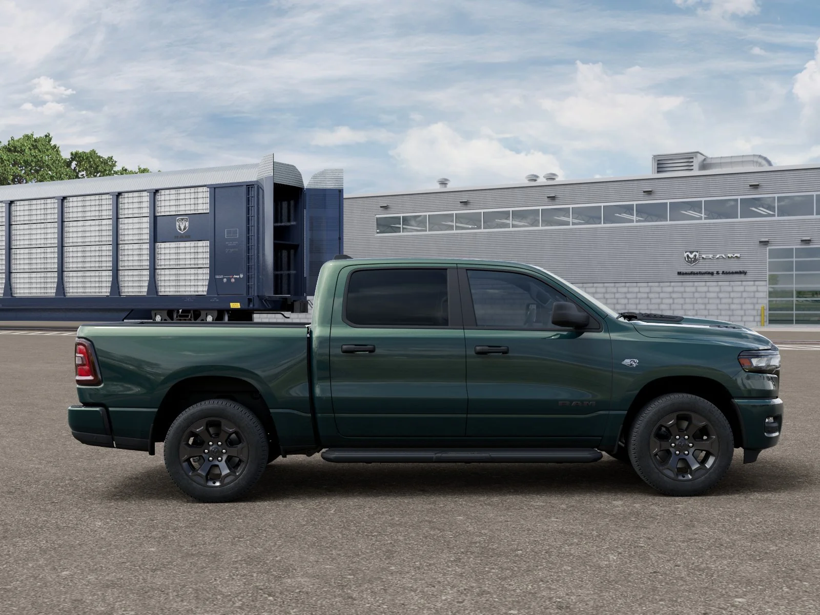 New 2026 Serrano-Green Metallic Exterior Paint RAM  image 12