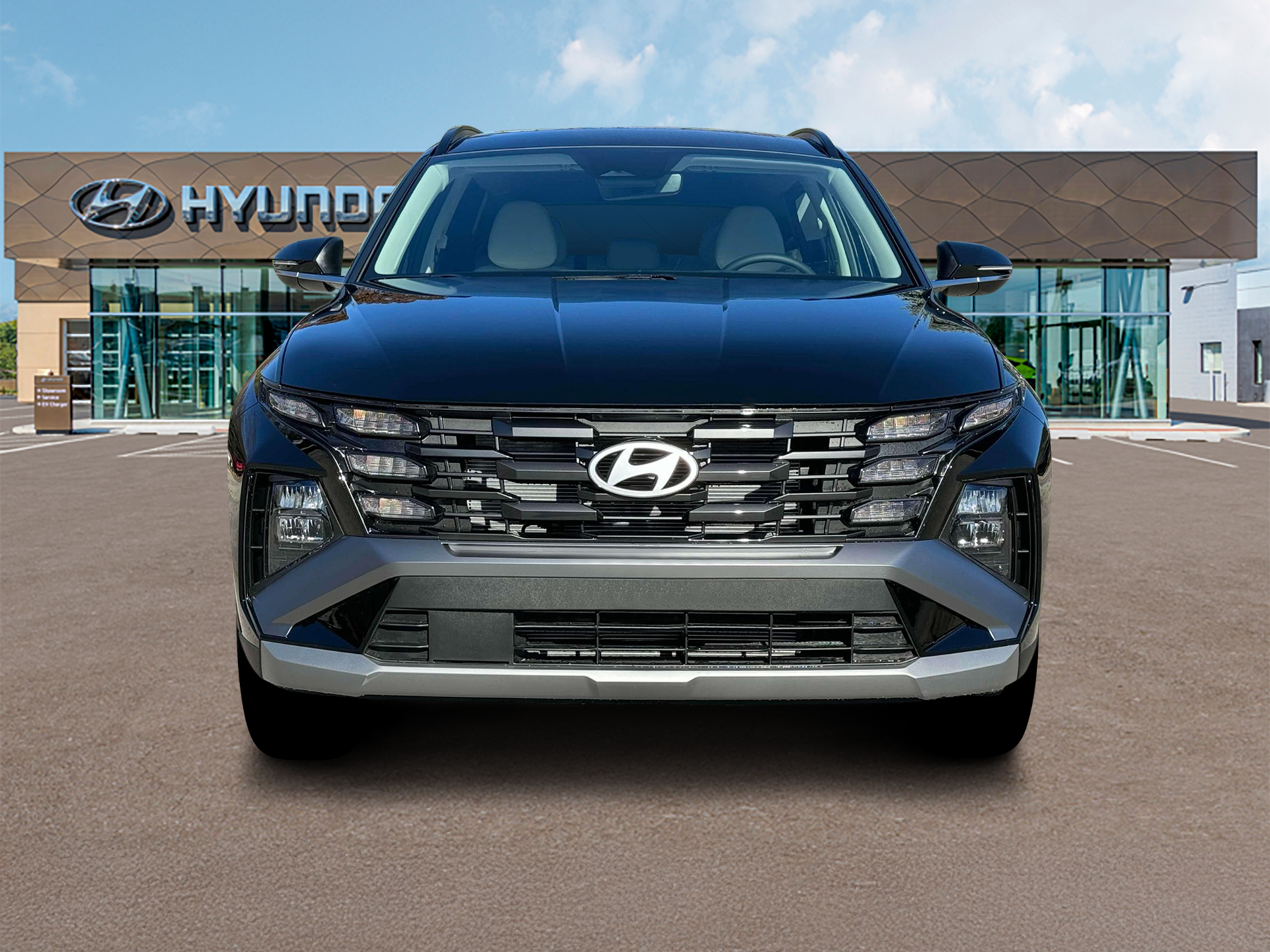New 2025 Black Hyundai SEL Convenience AWD image 12
