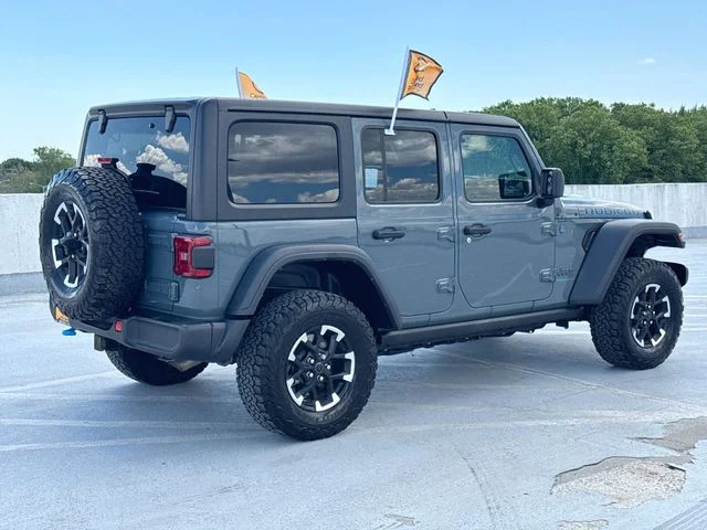 Certified Used 2024 Gray Jeep Rubicon 4xe image 8