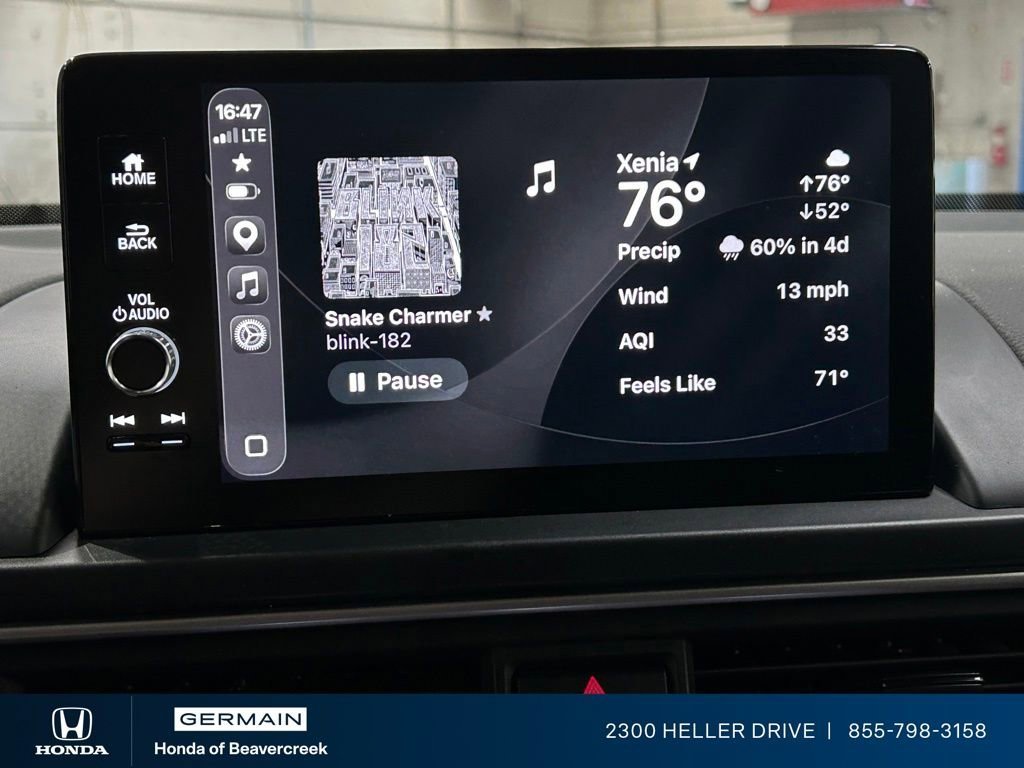 Certified Used 2025 Modern Steel Metallic Honda AWD Elite image 55