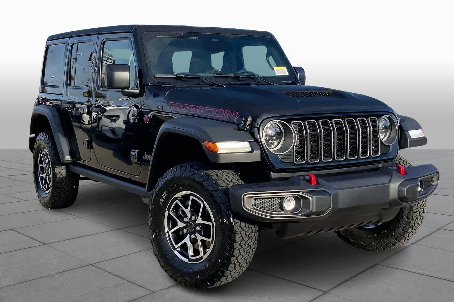 New 2026 Black Clear-Coat Exterior Paint Jeep Rubicon image 2