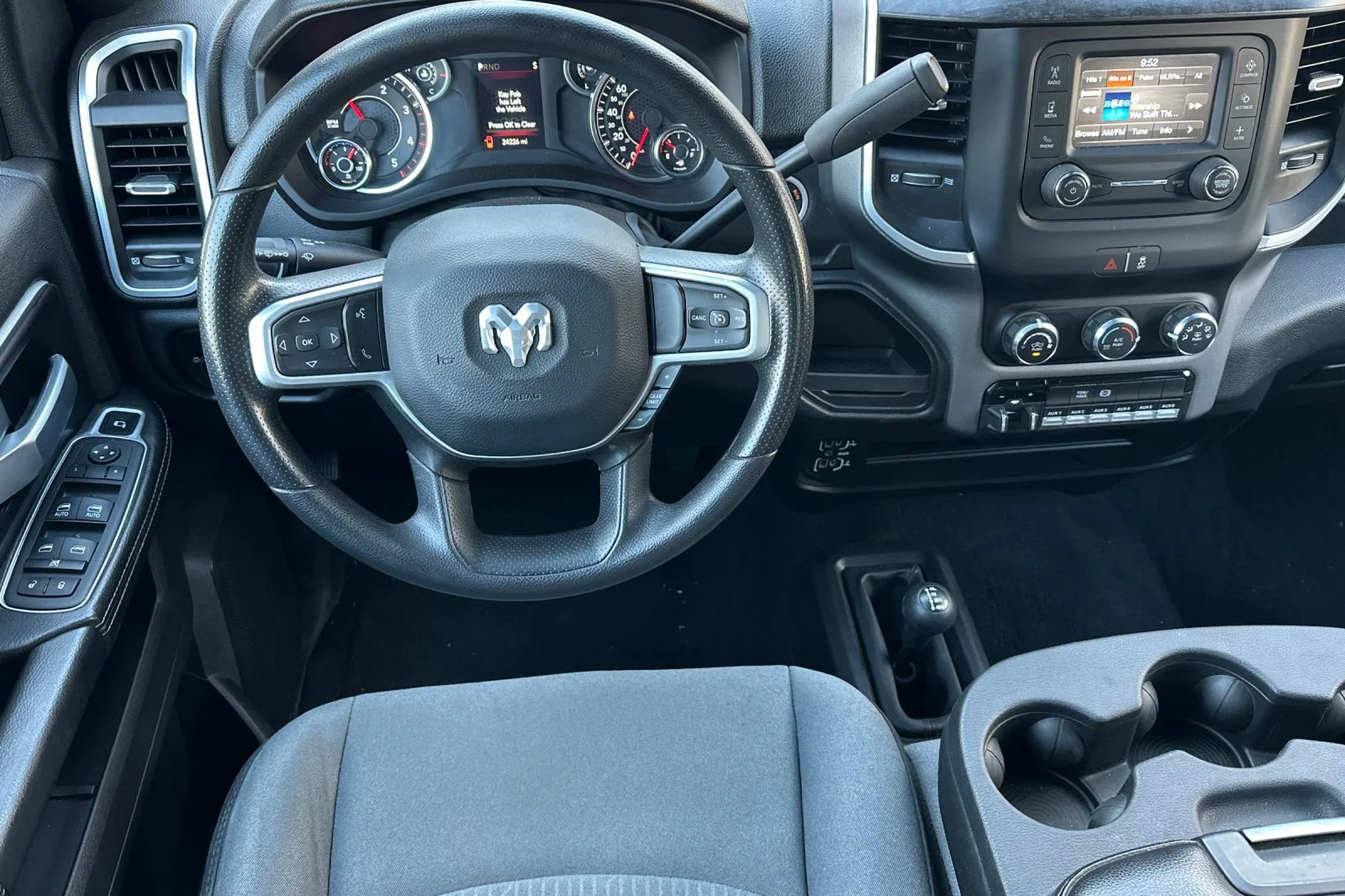 Used 2024 Bright White Clearcoat Ram SLT image 19