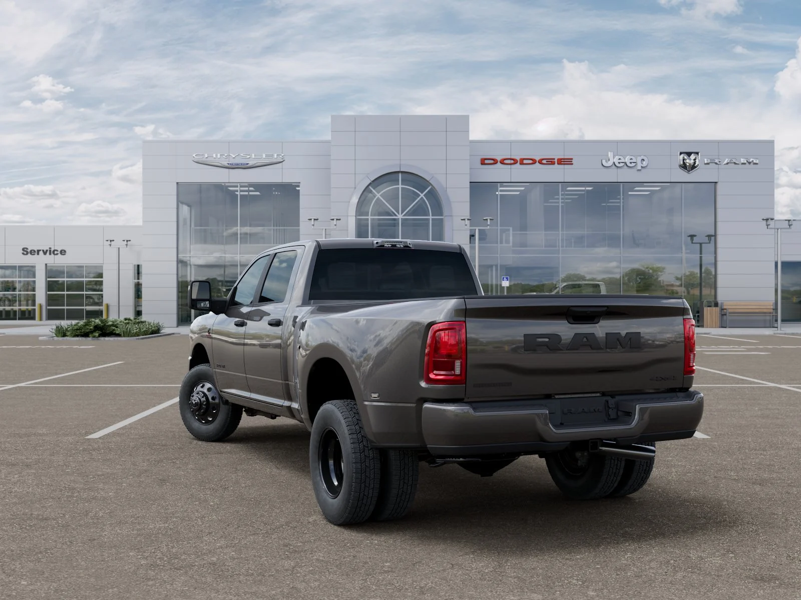 New 2026 Granite Crystal Metallic Clear-Coat Exterior Paint RAM Big Horn image 31