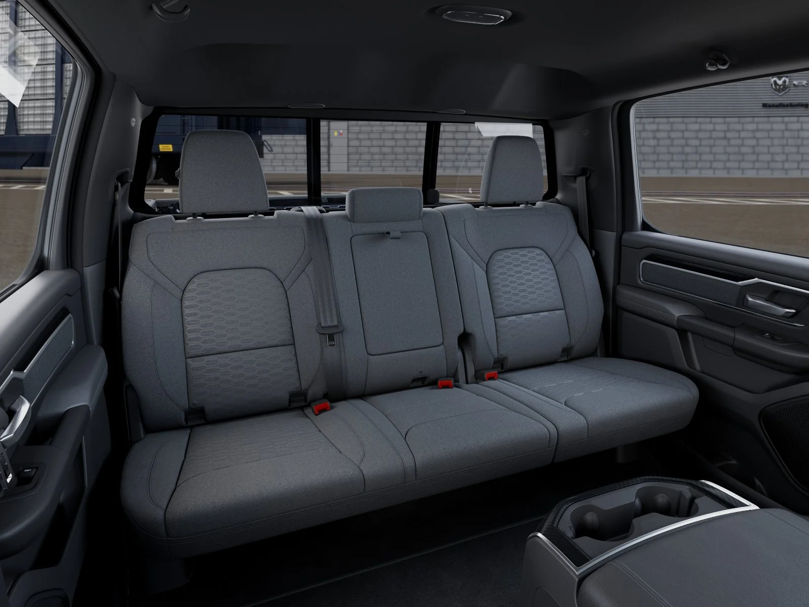 New 2027 Diamond Black Crystal Pearl-Coat Exterior Paint RAM Big Horn/Lone Star image 15