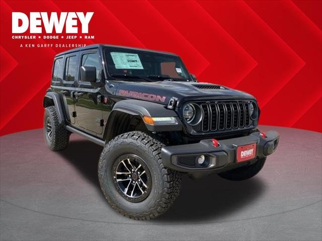 New 2026 Black Clear-Coat Exterior Paint Jeep Rubicon image 1