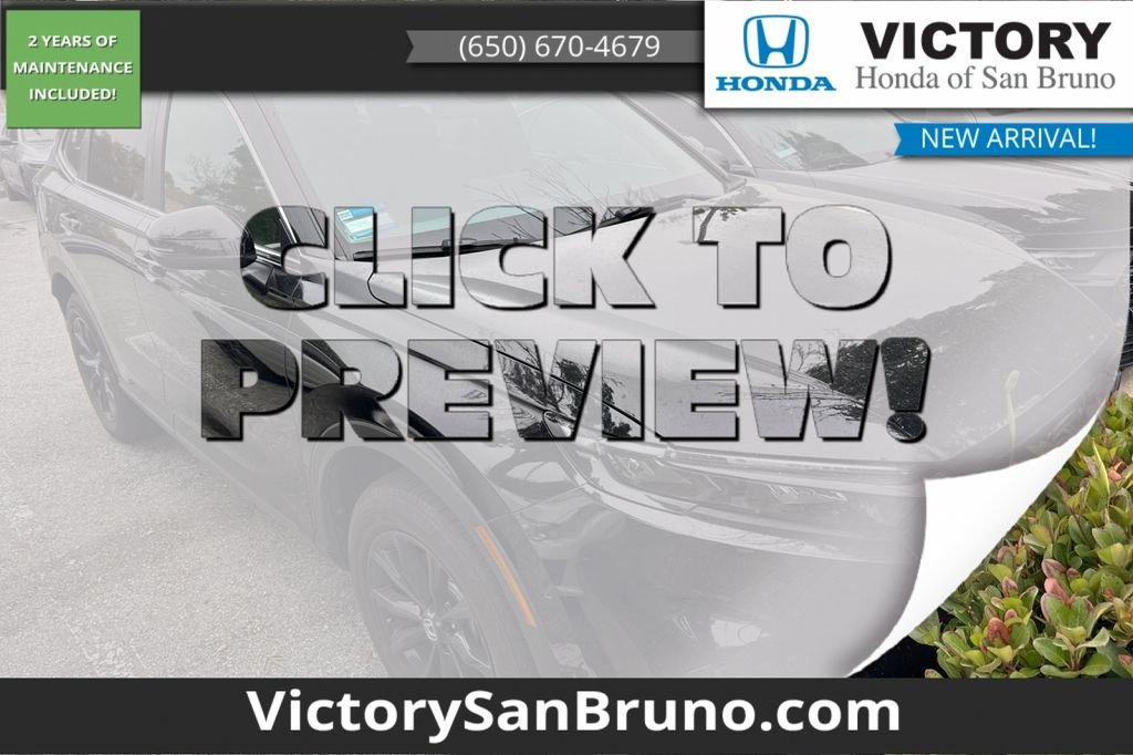 Used 2025 Crystal Black Pearl Honda Sport image 1