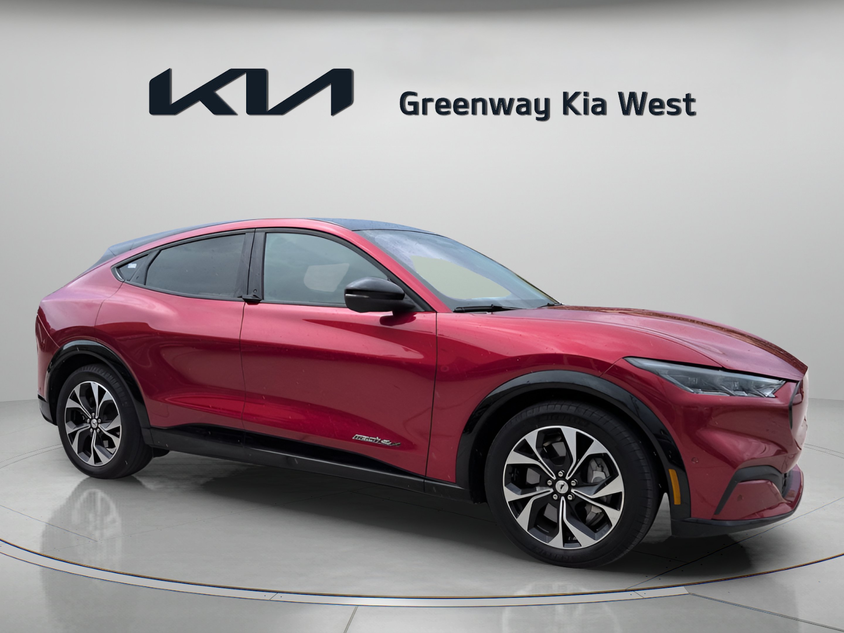 Used 2022 Red Metallic Ford Premium image 2