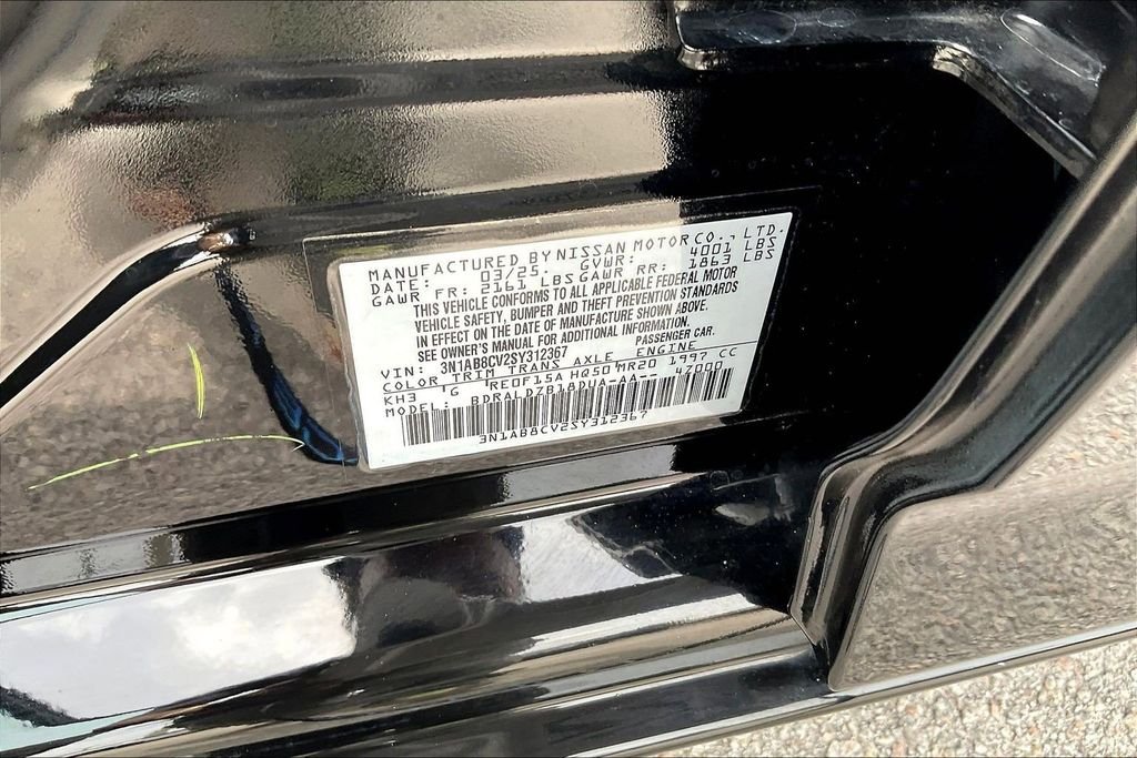 Certified Used 2025 Black Nissan SV image 19