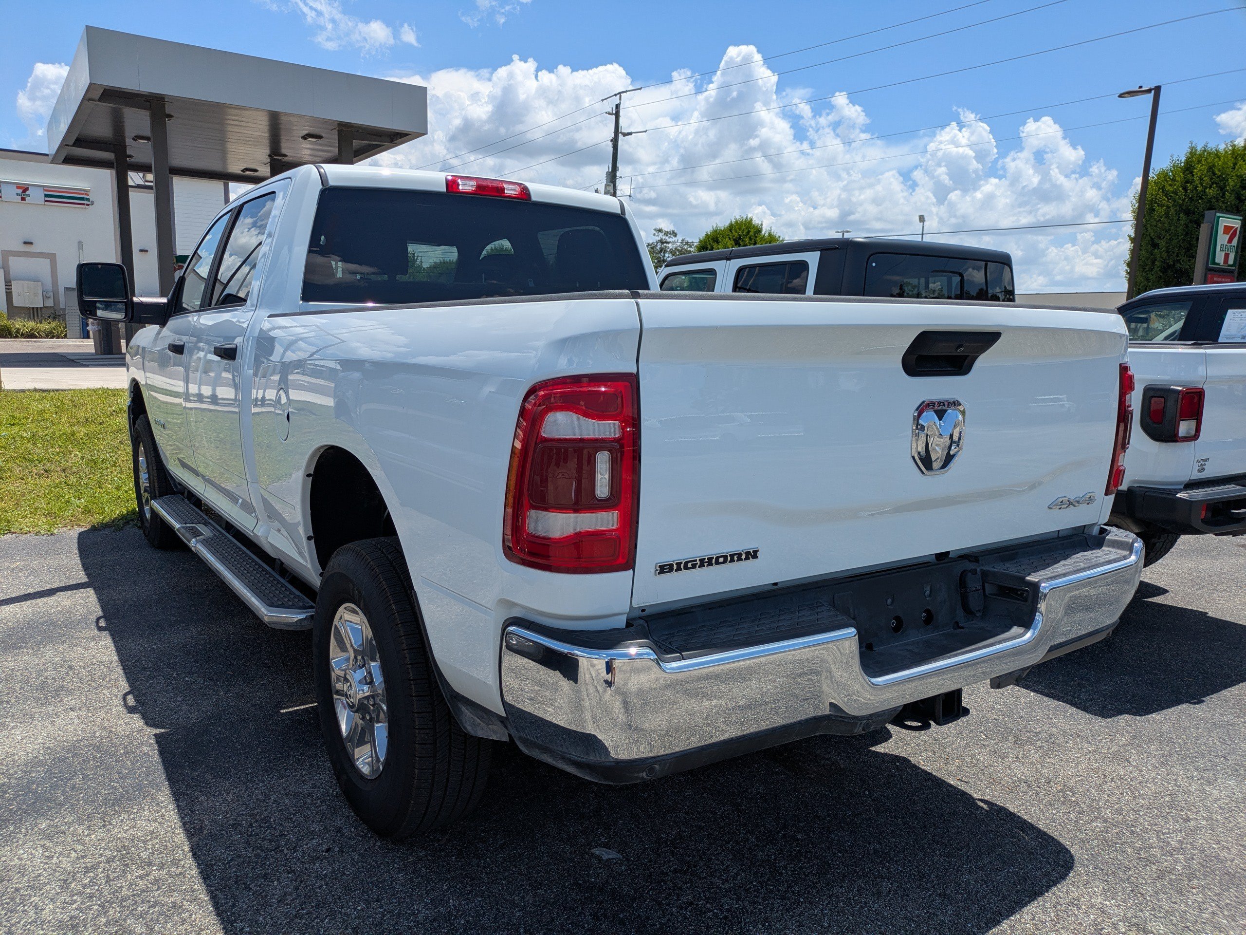 Used 2024 Bright White Clearcoat Ram Big Horn image 5