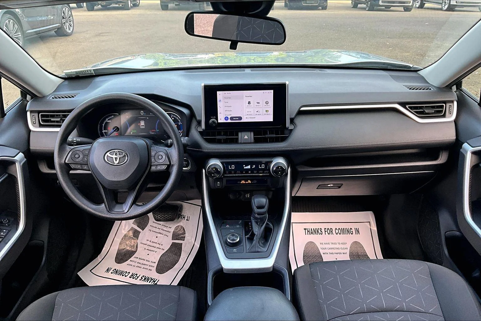Used 2024 Silver Sky Metallic Toyota Hybrid XLE image 25