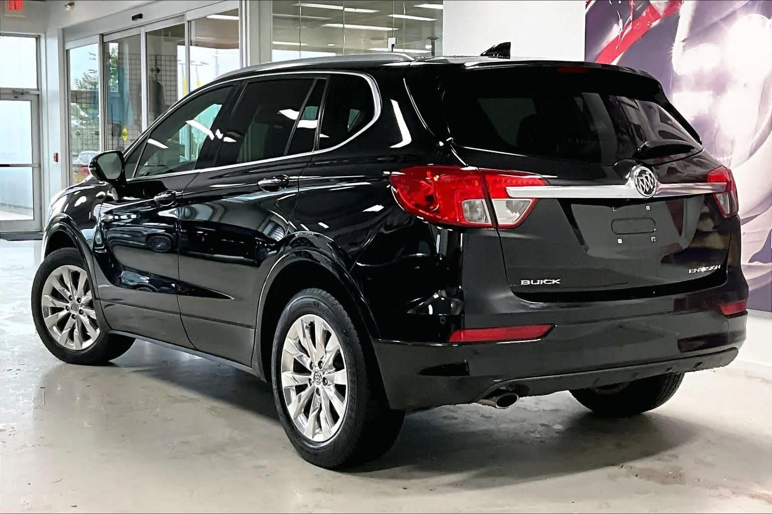 Used 2017 Ebony Twilight Metallic Buick Essence image 4