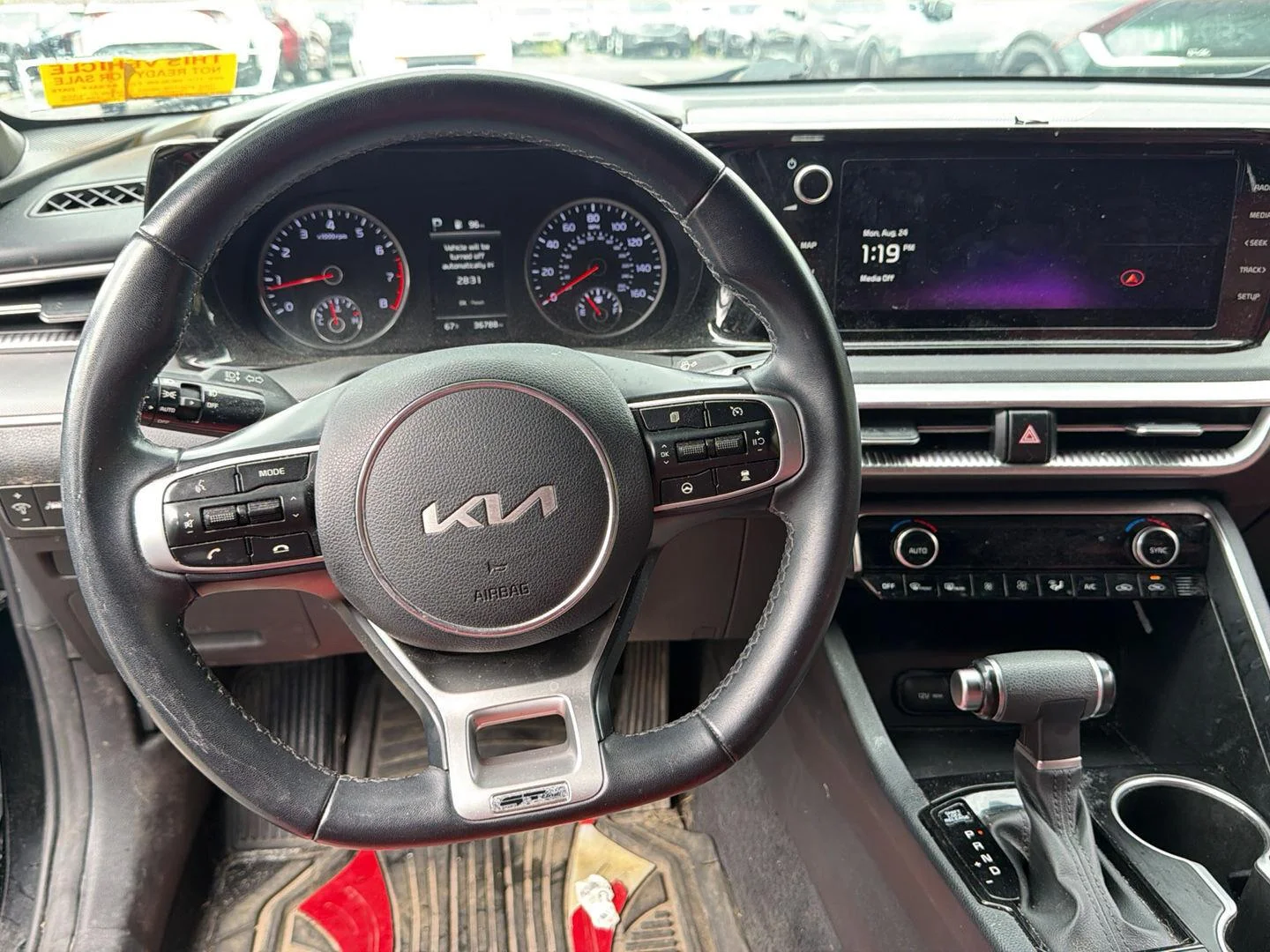 Used 2024 Ebony Black Kia GT-Line image 2