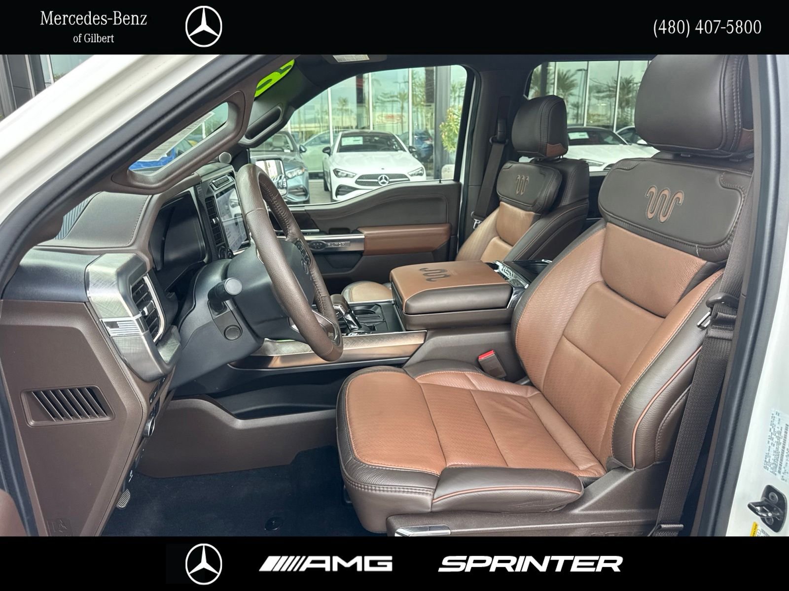 Used 2024 White Ford King Ranch image 12