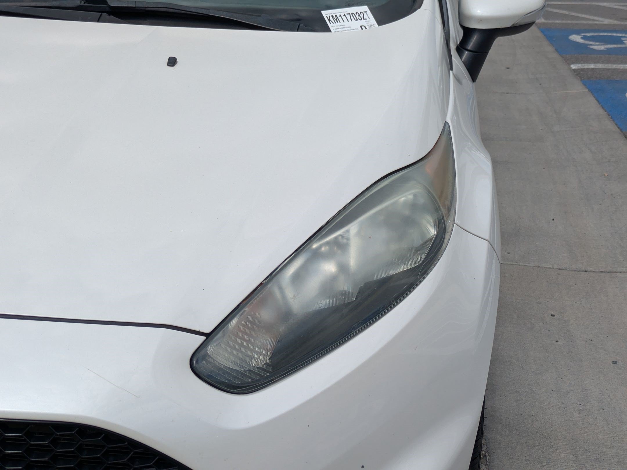 Used 2019 White Platinum Clearcoat Metallic Ford ST image 9