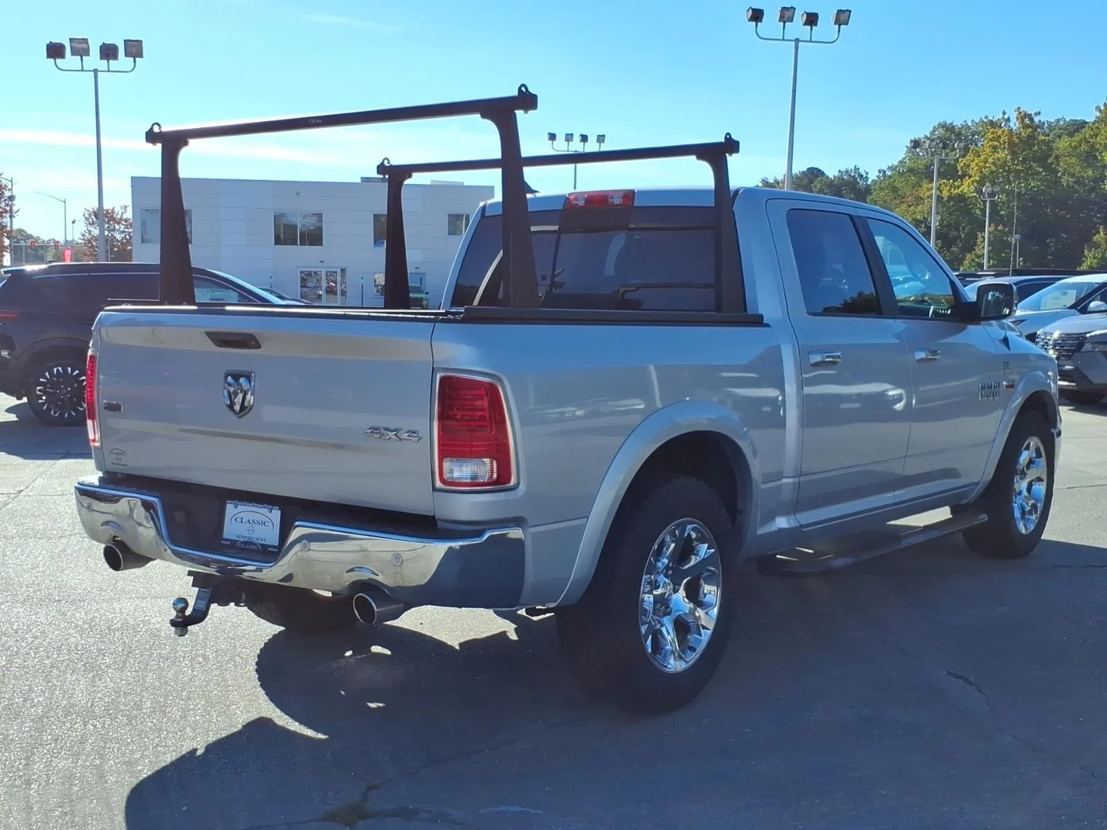 Used 2017 Bright Silver Metallic Clearcoat Ram Laramie image 7