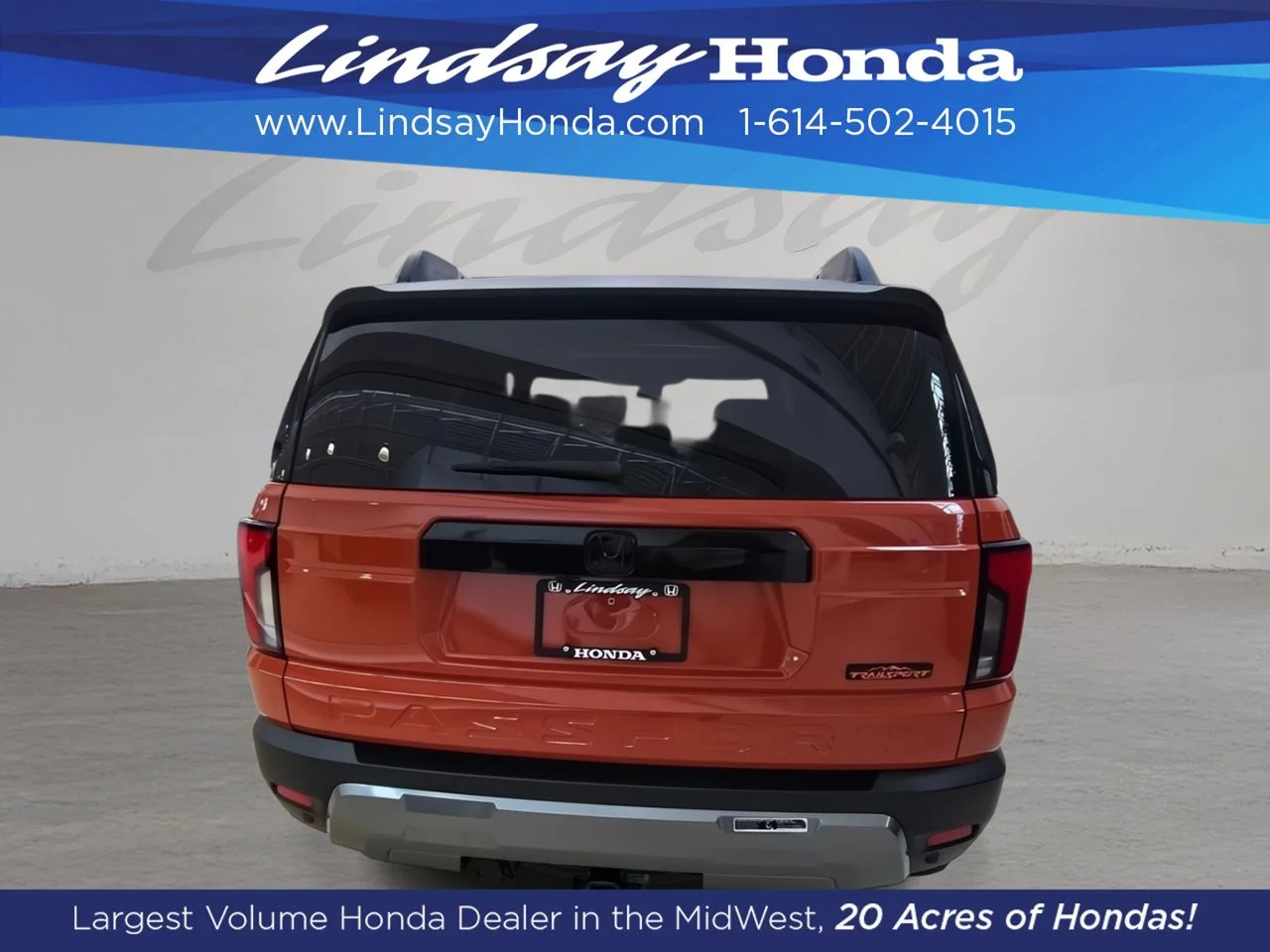 New 2026 Sunset Orange Honda TrailSport Elite Blackout image 13
