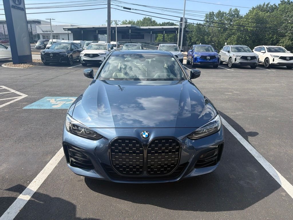 Used 2021 Blue Metallic BMW 430i xDrive image 2