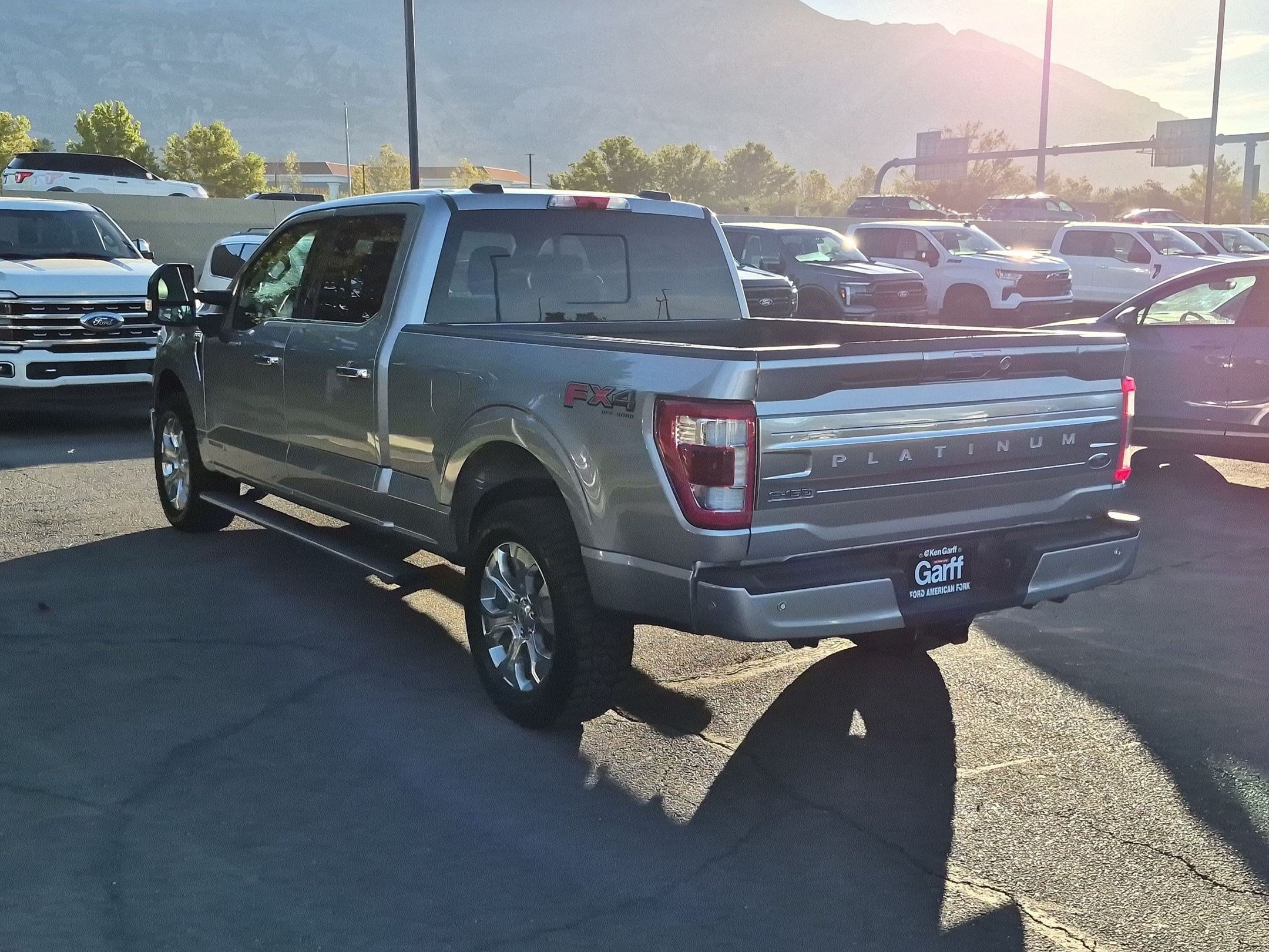 Used 2022 Blue Ford Platinum image 5
