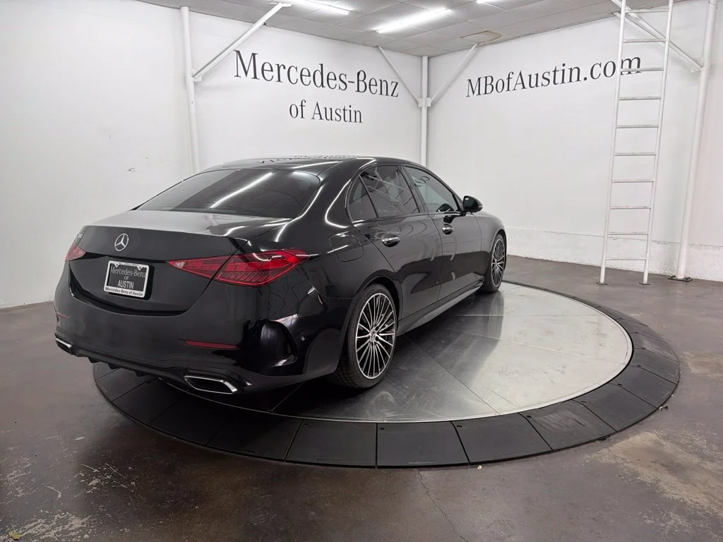 Certified Used 2024 Black Mercedes-Benz C 300 image 8