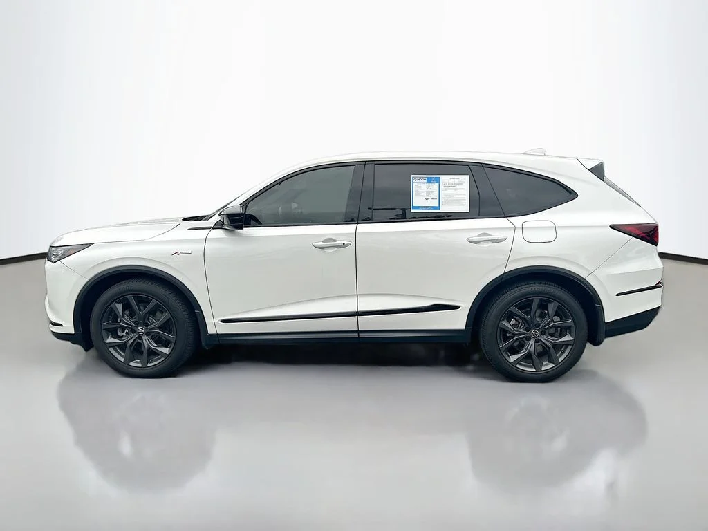 Used 2023 Platinum White Pearl Acura w/A-Spec Package image 4