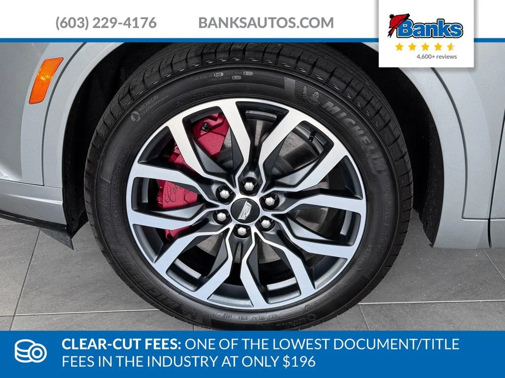 Used 2024 Argent Silver Metallic Cadillac Sport image 4