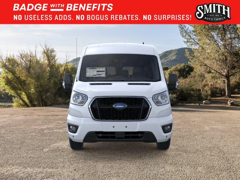 New 2025 Oxford White Ford Passenger Van XLT image 7