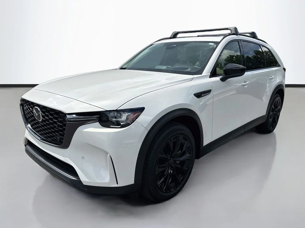 New 2026 Rhodium White Premium Mazda 3.3 Turbo Premium Sport AWD image 3