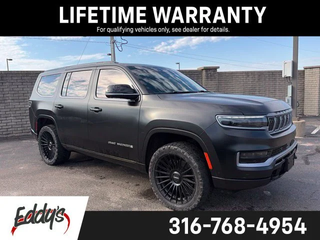 Used 2024 Diamond Black Crystal Pearlcoat Jeep Series III Obsidian image 1