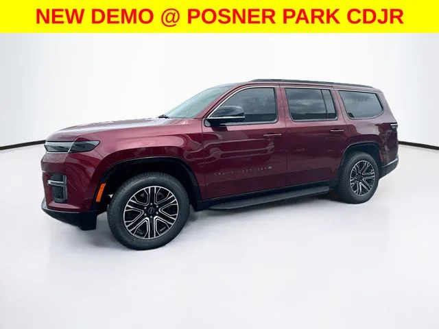 New 2026 Velvet Red Pearl-Coat Exterior Paint Jeep Grand Wagoneer image 4