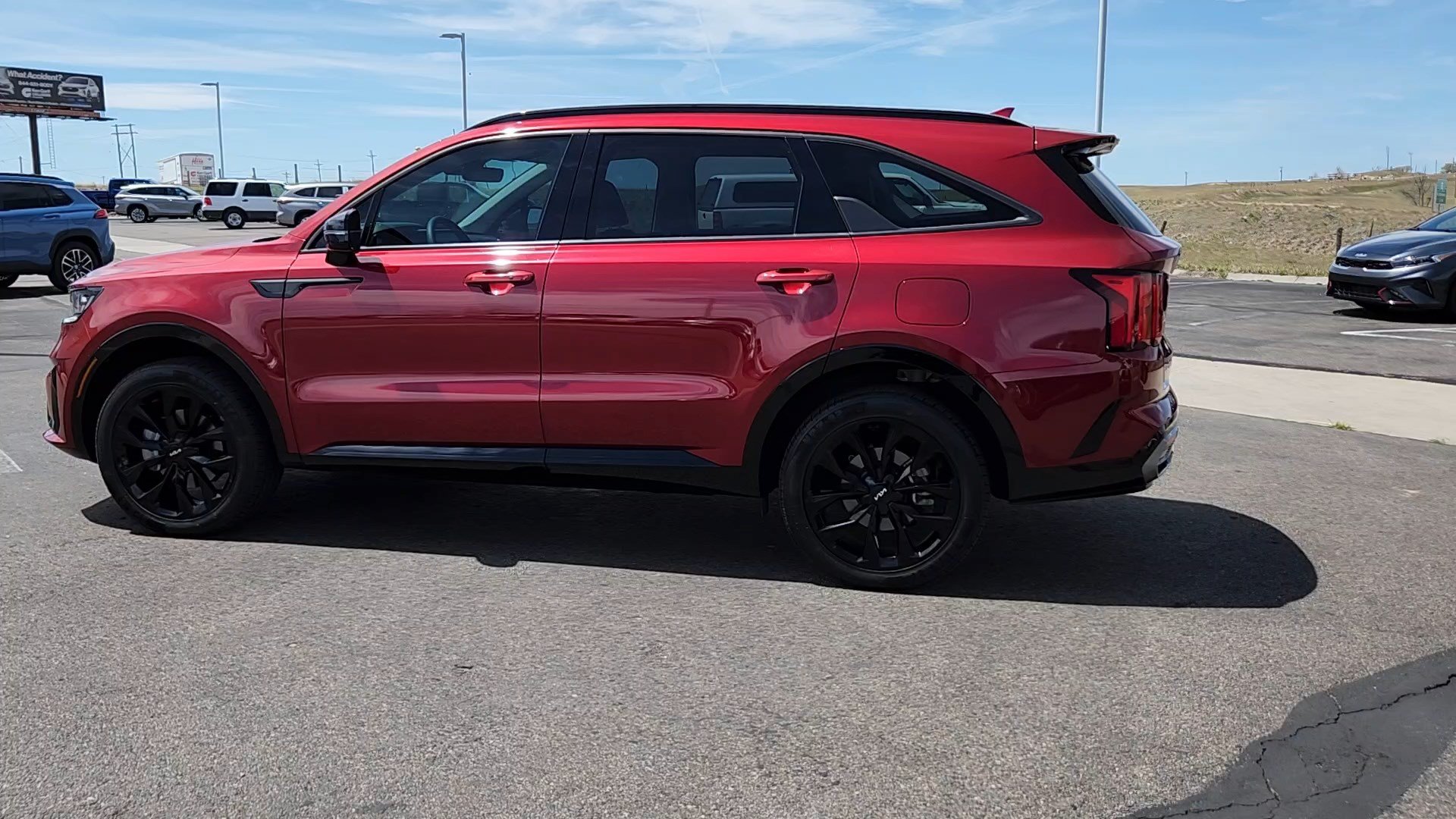 Used 2023 Passion Red Kia SX image 2