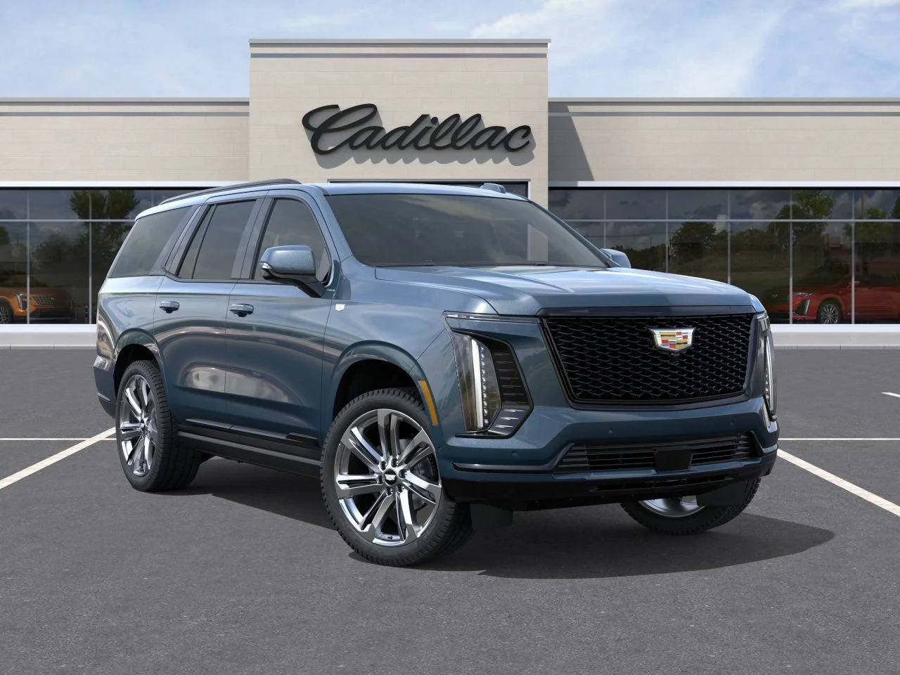 New 2026 Deep Sea Metallic Cadillac Sport image 7