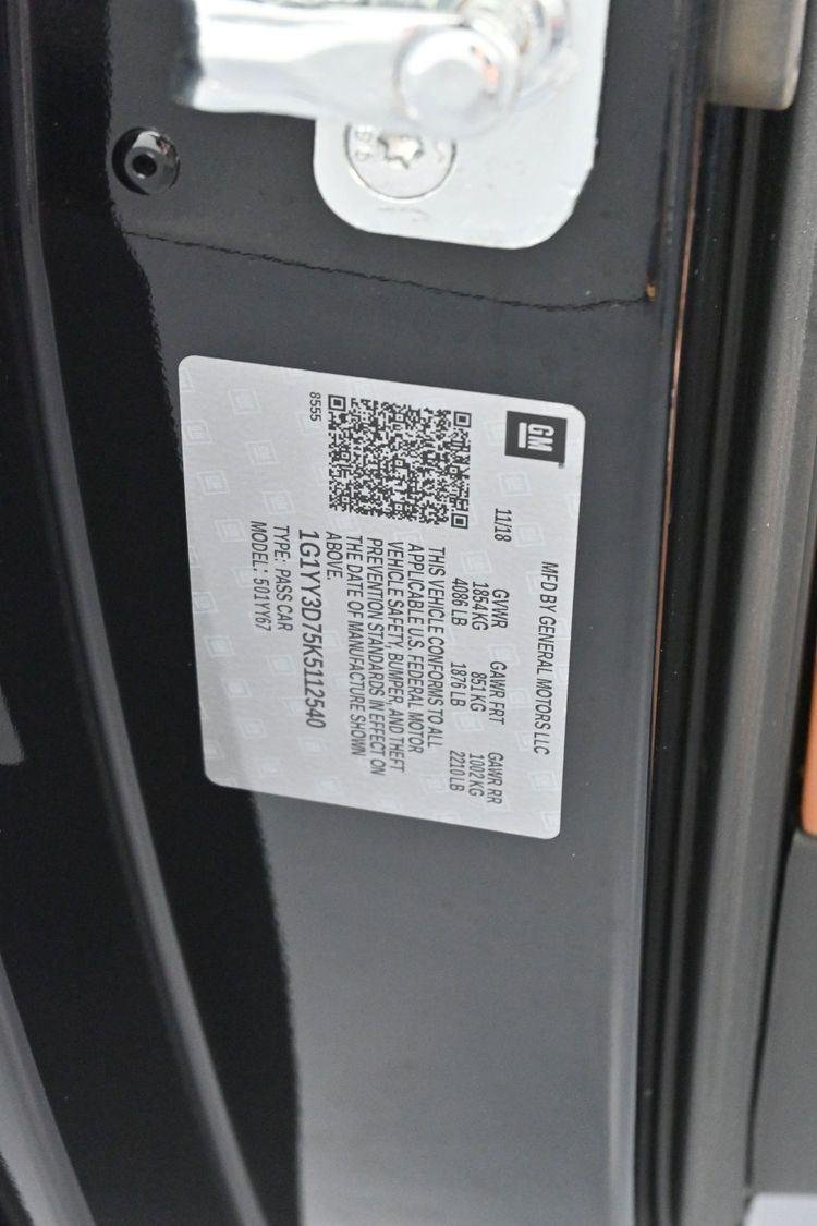 Used 2019 BLACK Chevrolet Grand Sport 2LT image 36