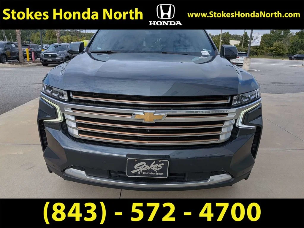 Used 2021 Gray Chevrolet High Country image 11